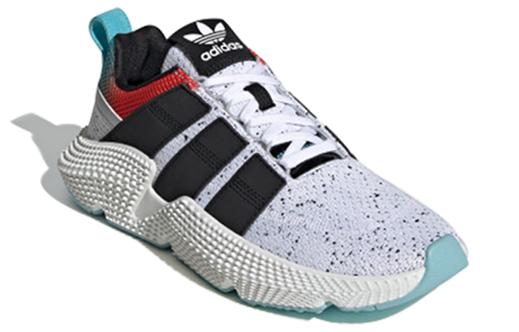 Мужские кроссовки adidas originals PROPHERE V2 (черно-бело-красно-синие) — Чёрный / белый / красный / синий — фото 3