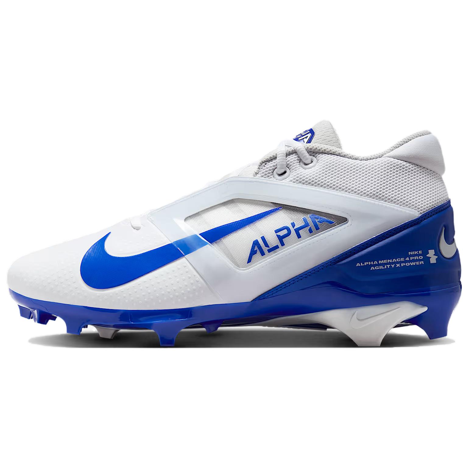 Nike Alpha Menace 4 Pro White Hyper Royal