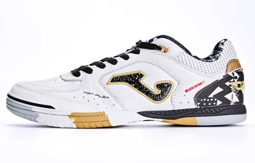 Joma IC/in Slip Resistant Abrasion Resistant Slip Resistant Abrasion Resistant Soccer Shoes Men's White