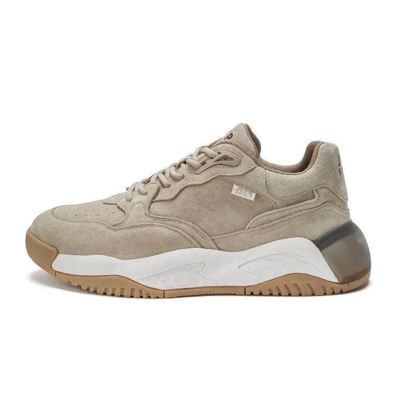 JEEP SPIRIT Abrasion Resistant Breathable Lightweight Height Increasing Low top Casual Shoes Men's
