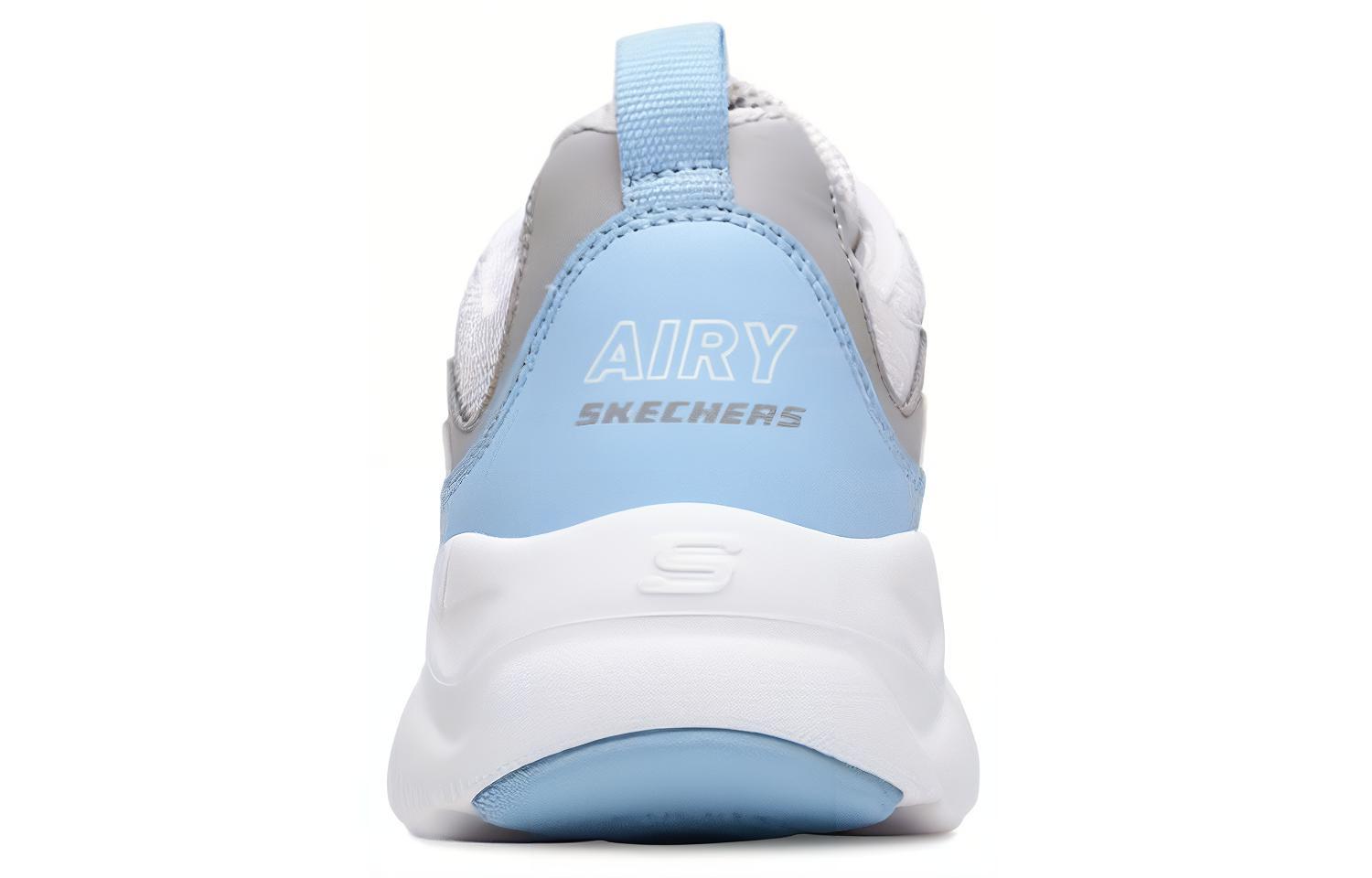 Женские кроссовки Skechers D'LITES AIRY (бело-синие) — Белый / синий — фото 4