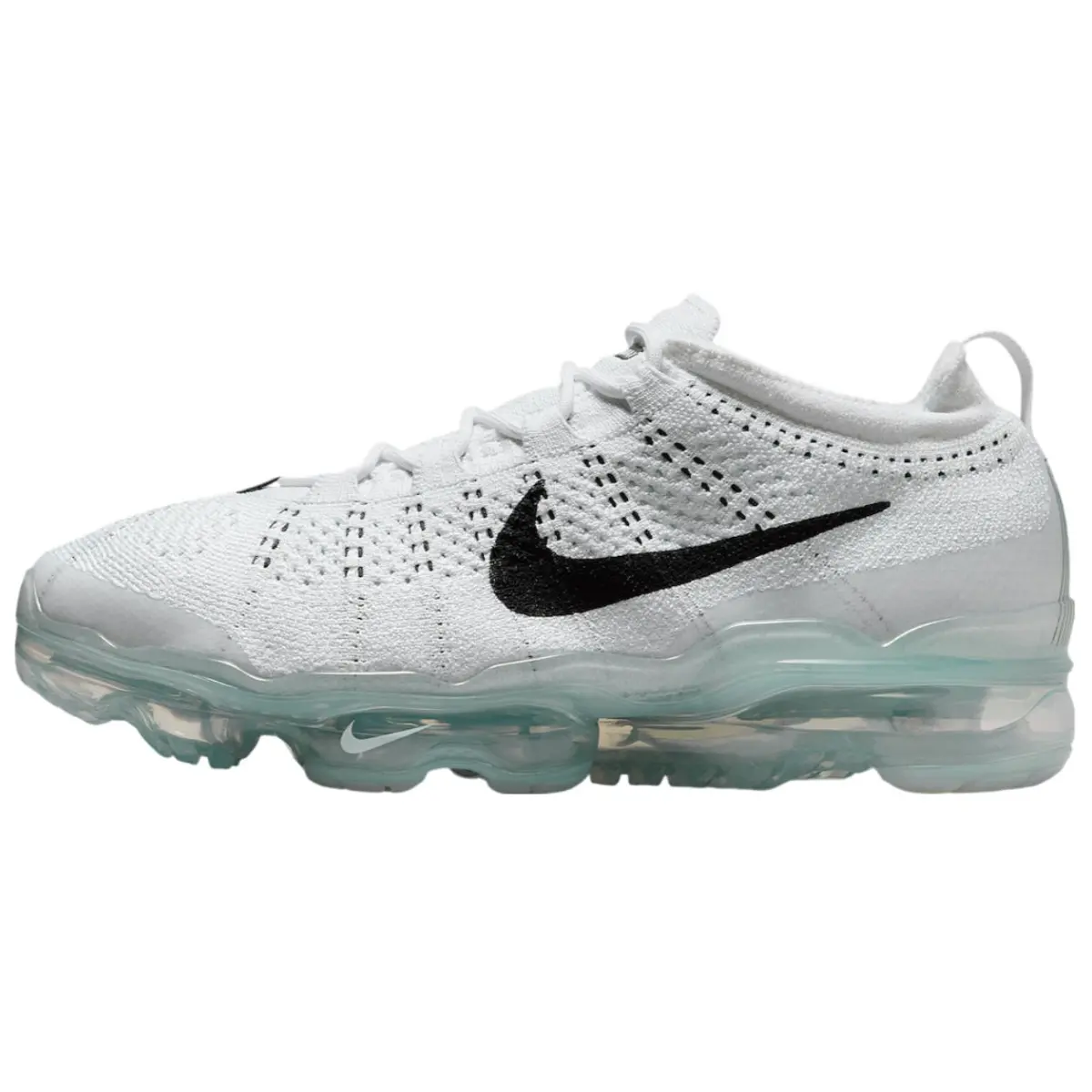 Nike VaporMax 2023 Breathable Low top Running Shoes Men's White