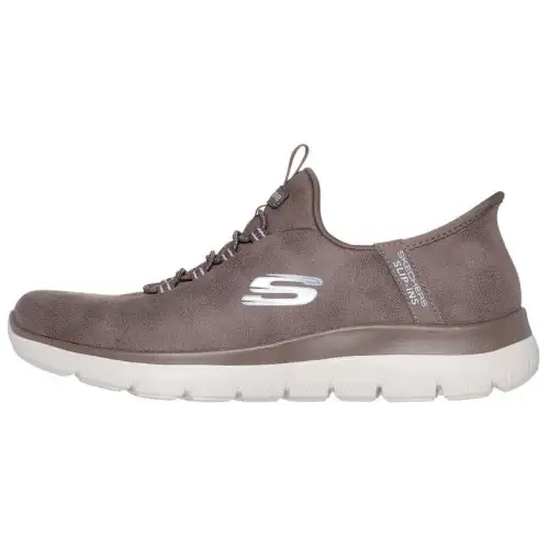 Skechers Slip Ins Low top Casual Shoes Women's Brown