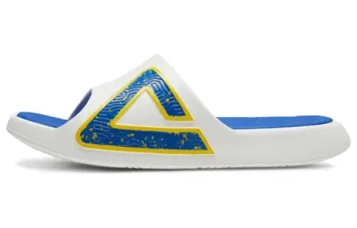 PEAK Chinese Original Collection Slide Slippers Men's White Blue