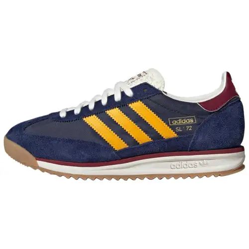 Adidas Originals SL 72 Slip Resistant Abrasion Resistant Low top Casual Shoes Unisex Dark Blue