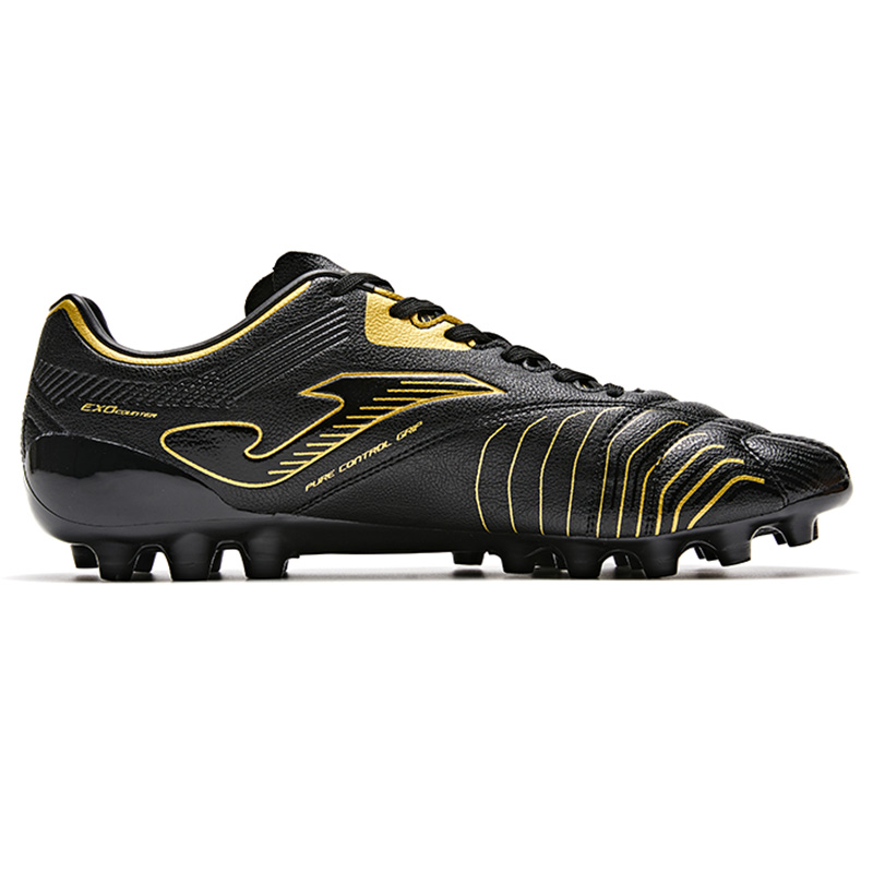 Joma MG Multi Ground Artificial Turf Synthetic Leather Soccer Shoes Men’s Black