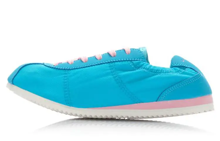 Li Ning Casual Shoes Women's Low Top Cornflower Blue/Almond Pink/Snow