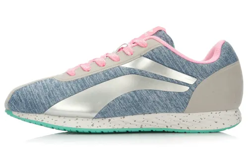 Li Ning 3KM LNC Textile, Synthetic Leather Fashion Abrasion Resistant Slip Resistant Cushioning Low top Running Shoes