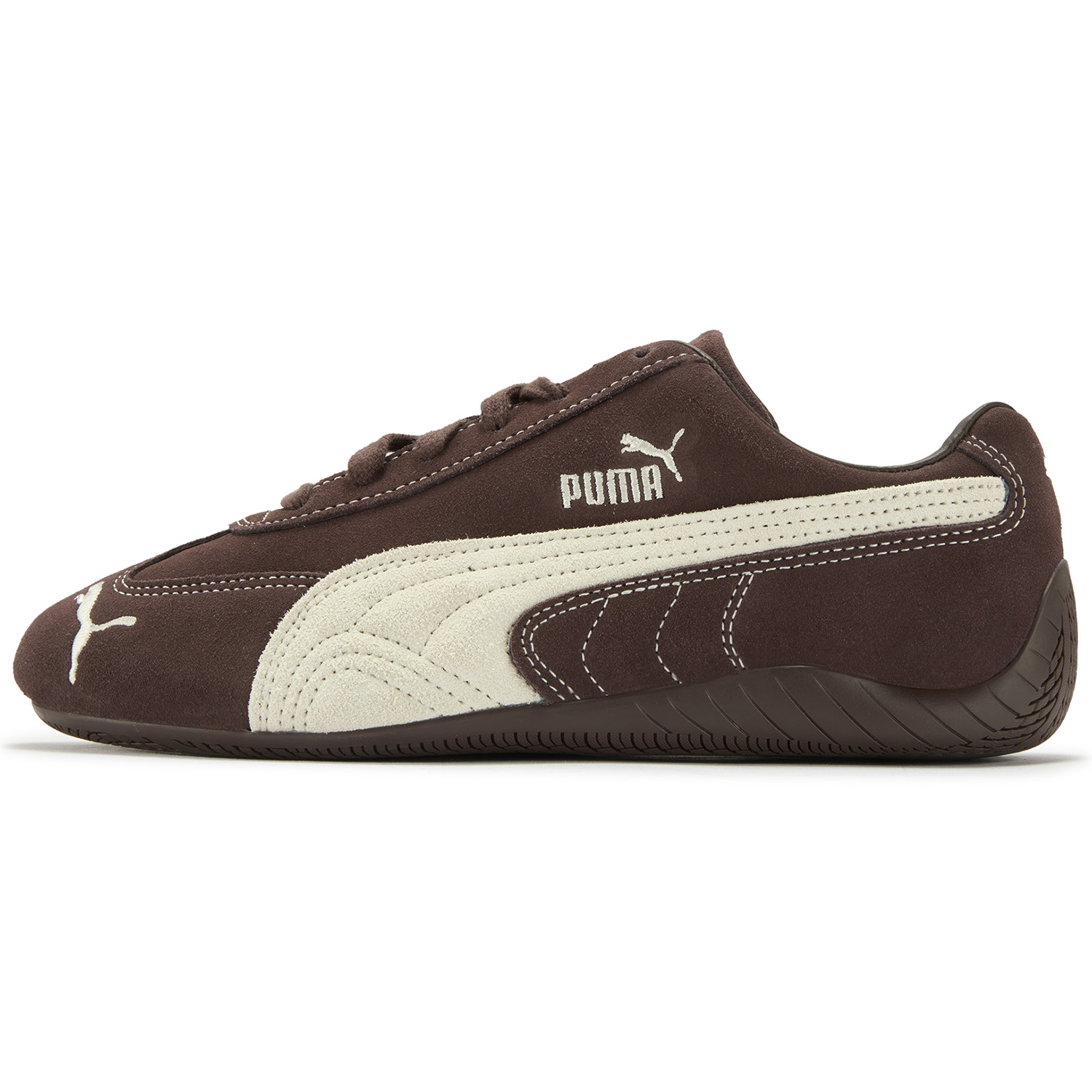 PUMA Puma Speedcat Series TTF Versatile and Comfortable Thin Sole Racing Moral Training Retro Wear-Resistant Low-top Life Casual Shoes Unisex Brown
