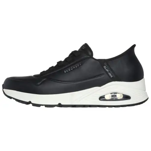 Skechers Uno Soft And Comfortable Low top Casual Shoes Men's Black