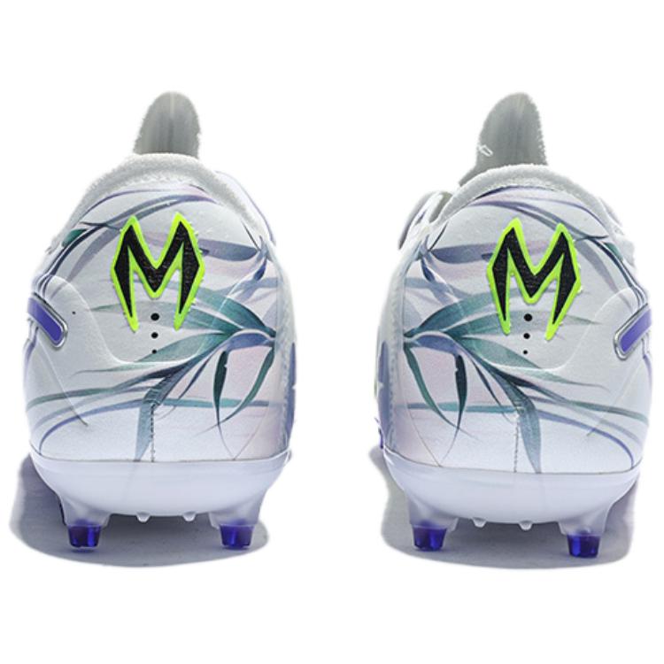 KELME MG Multi Ground Abrasion Resistant Slip Resistant Soccer Shoes Men’s White Purple Master 2.0