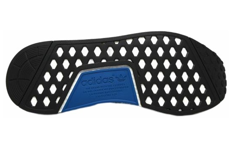 Кроссовки adidas originals NMD City Sock Core Black Lush Blue (черно-синие) — Чёрный / чёрный / синий — фото 5