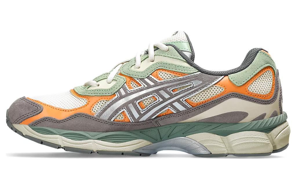 Мужские кроссовки ASICS ASICS GEL-NYC (серый, оранжевый, зеленый)