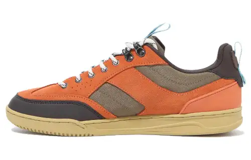 FILA Melvis Pro Low top Casual Shoes Unisex Orange Brown Korean Style