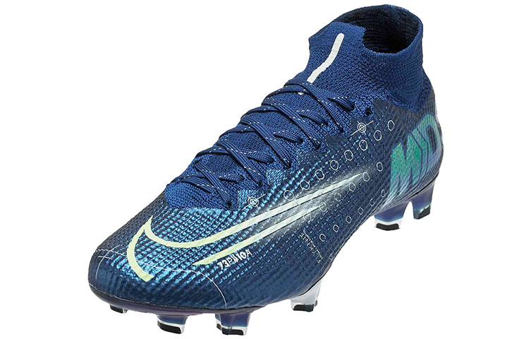Бутсы Nike Mercurial Superfly 7 13 Elite MDS FG (синий) — фото 3