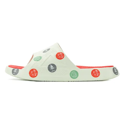 PEAK State Extreme Triangle 2.0 Slip Resistant Slide Slippers Men's White Green Red