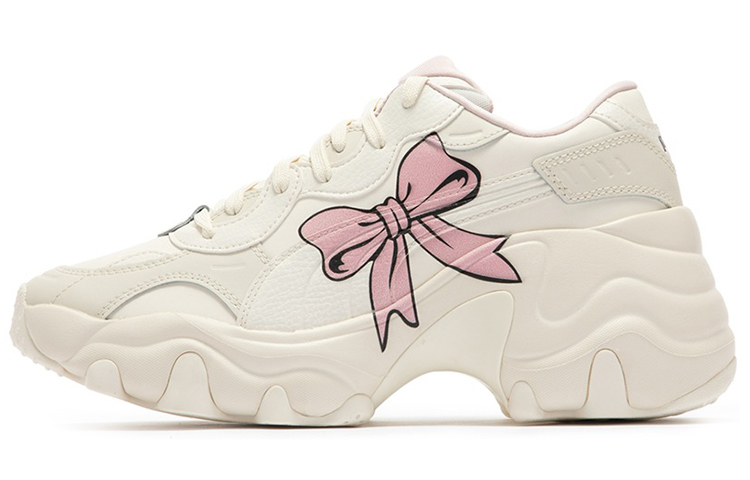 Женские кроссовки PUMA Pulsar Wedge (бежево-розовые)