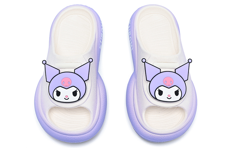 Sanrio x OLD ORDER Quiet Slide Slippers Unisex Purple
