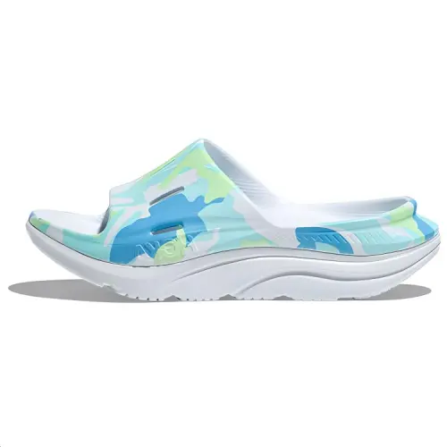 HOKA ONE ONE Skeleton Slip Resistant Odor Resistant Slide Slippers Unisex Blue