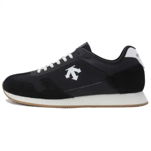 DESCENTE RITMO Slip Resistant Slip Resistant Low top Casual Shoes Unisex Black