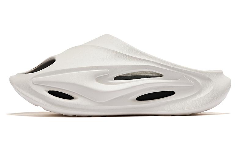 Erke Infinite Lite Slide Slippers Men's Ivory White Black