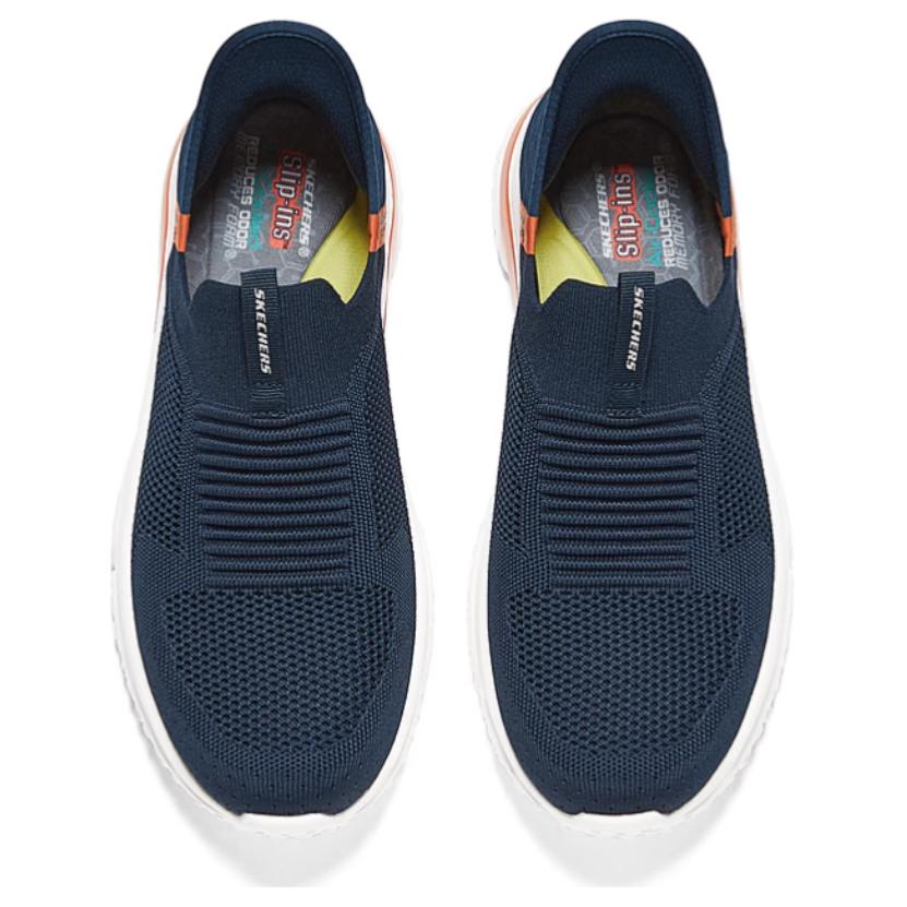 Skechers Solvano Abrasion Resistant Low top Casual Shoes Men’s Blue