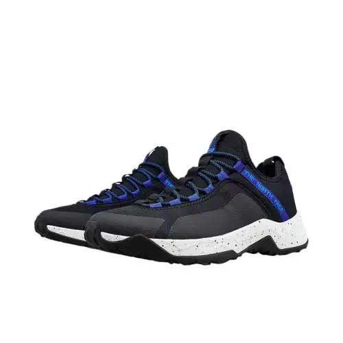 THE NORTH FACE Slip Resistant Low top Casual Shoes Men's Black Blue