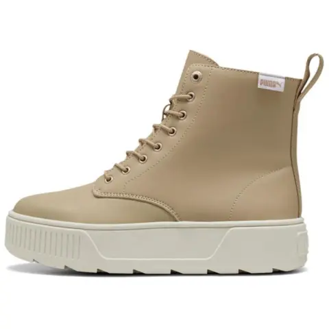 PUMA Karmen Comfortable And Lightweight Crew Combat Boots Women's Brown