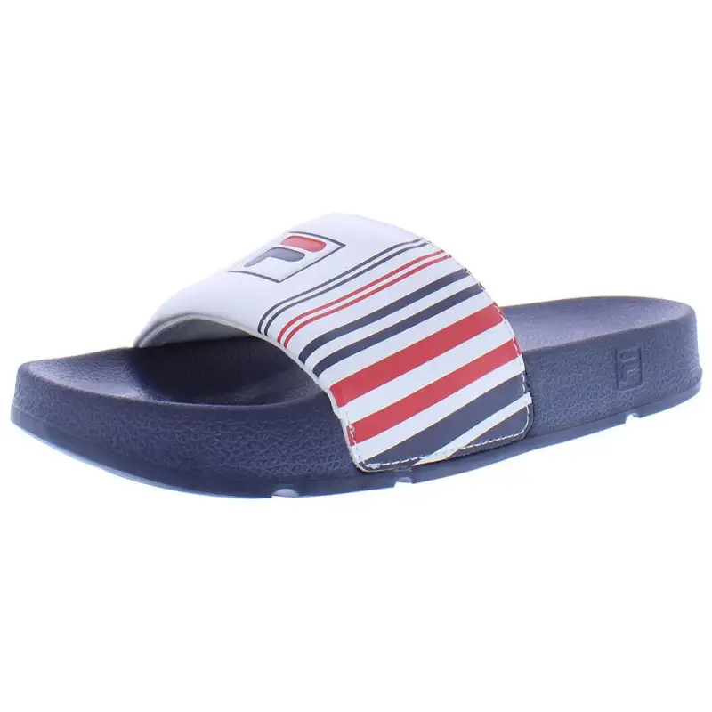 FILA Drifter Slide Slippers Men's Blue White