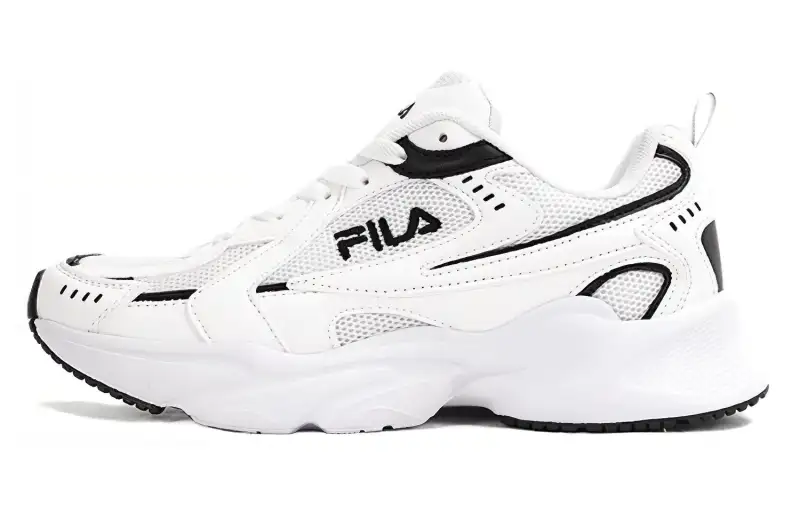 FILA Pinball Abrasion Resistant Breathable Low top Casual Shoes Women's White