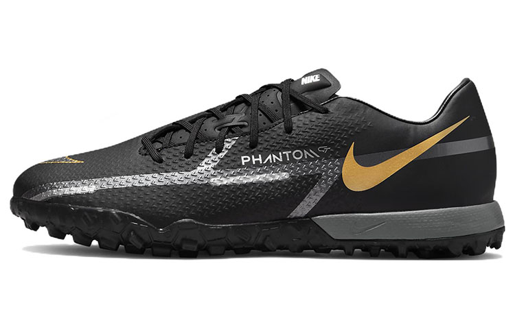 Мужские кроссовки Nike Nike Phantom GT 2 Academy TF (черно-золотой)