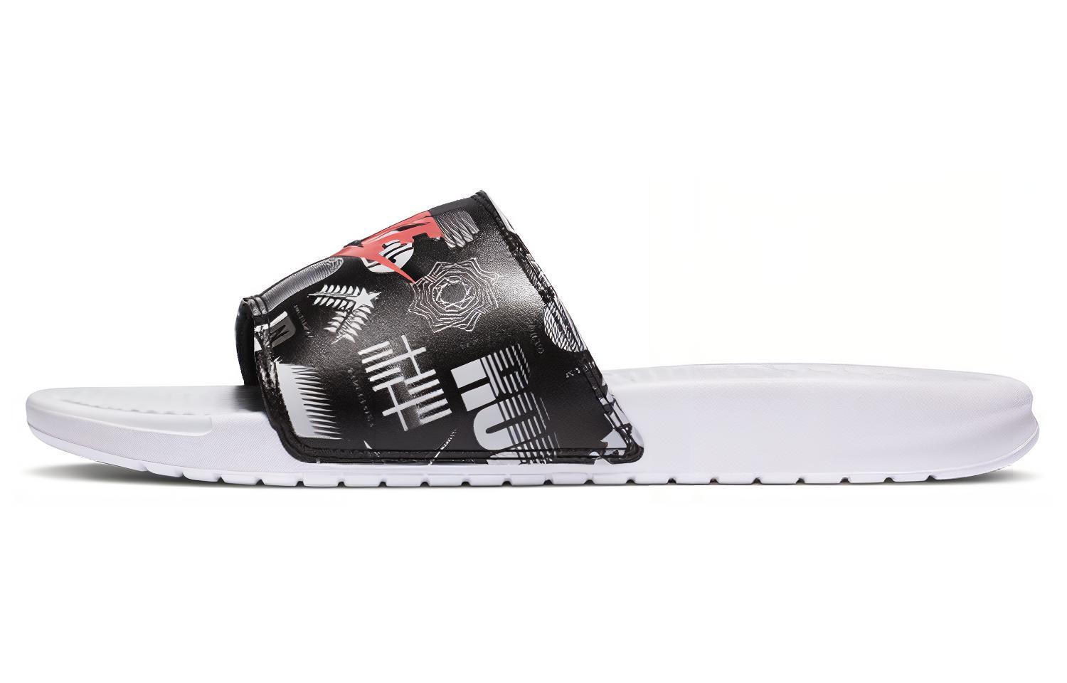 Мужские шлепанцы Nike Nike Benassi JDI (бело-черные)