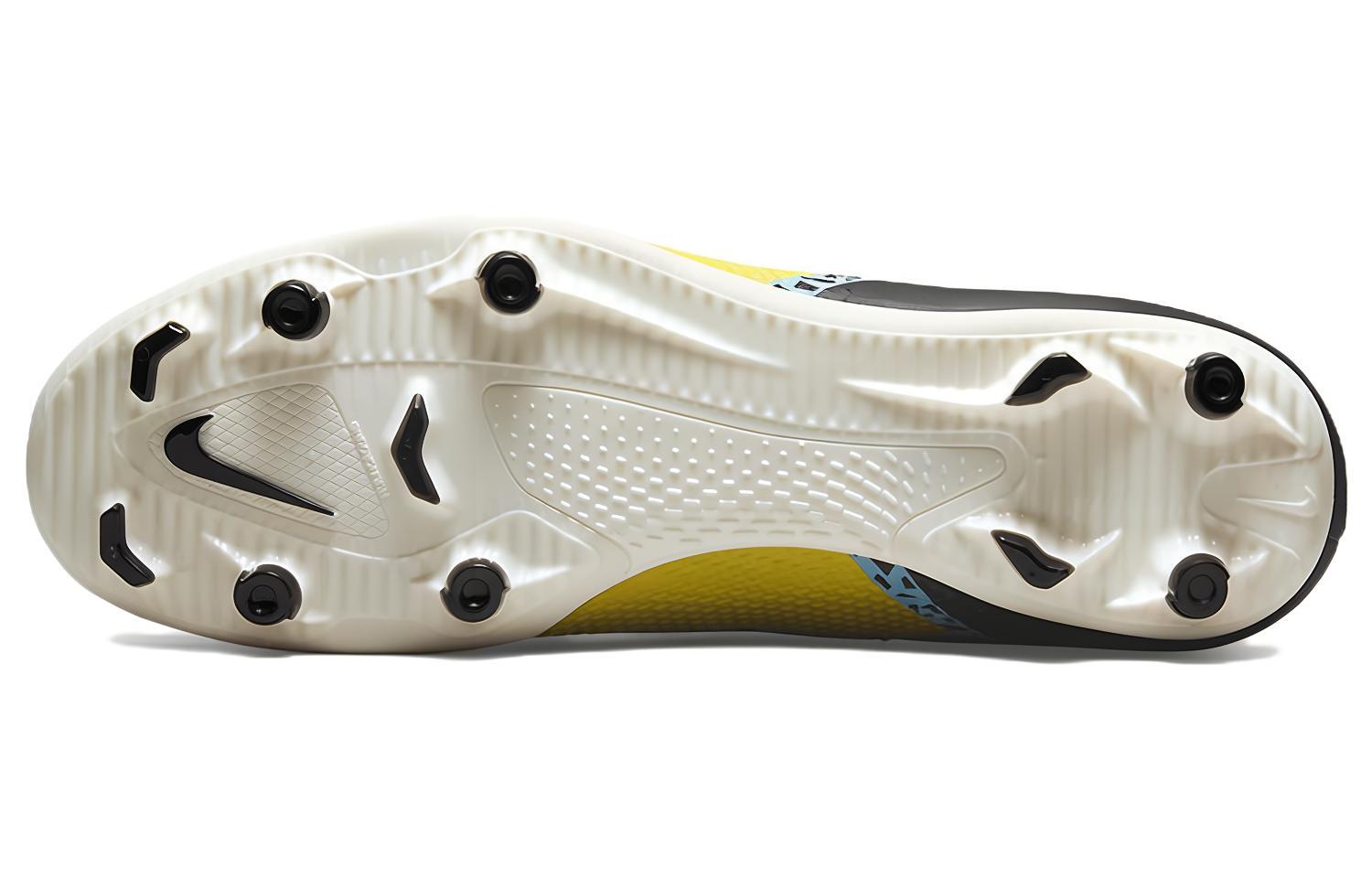 Мужские бутсы Nike Phantom GT MG (синий / желтый) — Синий / жёлтый — фото 6