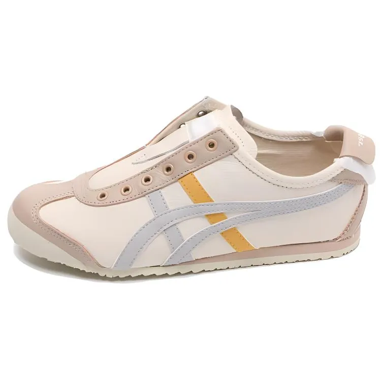 Onitsuka Tiger Mexico 66 Slip On Sneakers 'Beige Grey Yellow'