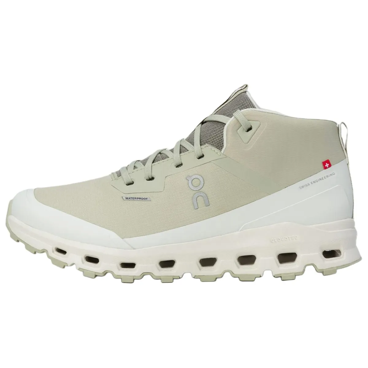 On Running Slip Resistant Abrasion Resistant Slip Resistant Abrasion Resistant Mid top Casual Shoes Men's Light Green