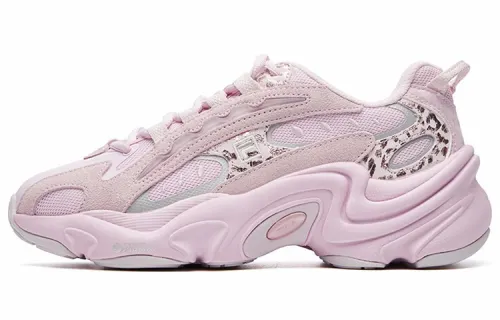 FILA PANTERA Mesh, Textile, Synthetic Leather Low top Casual Shoes Women's Snow Lilac