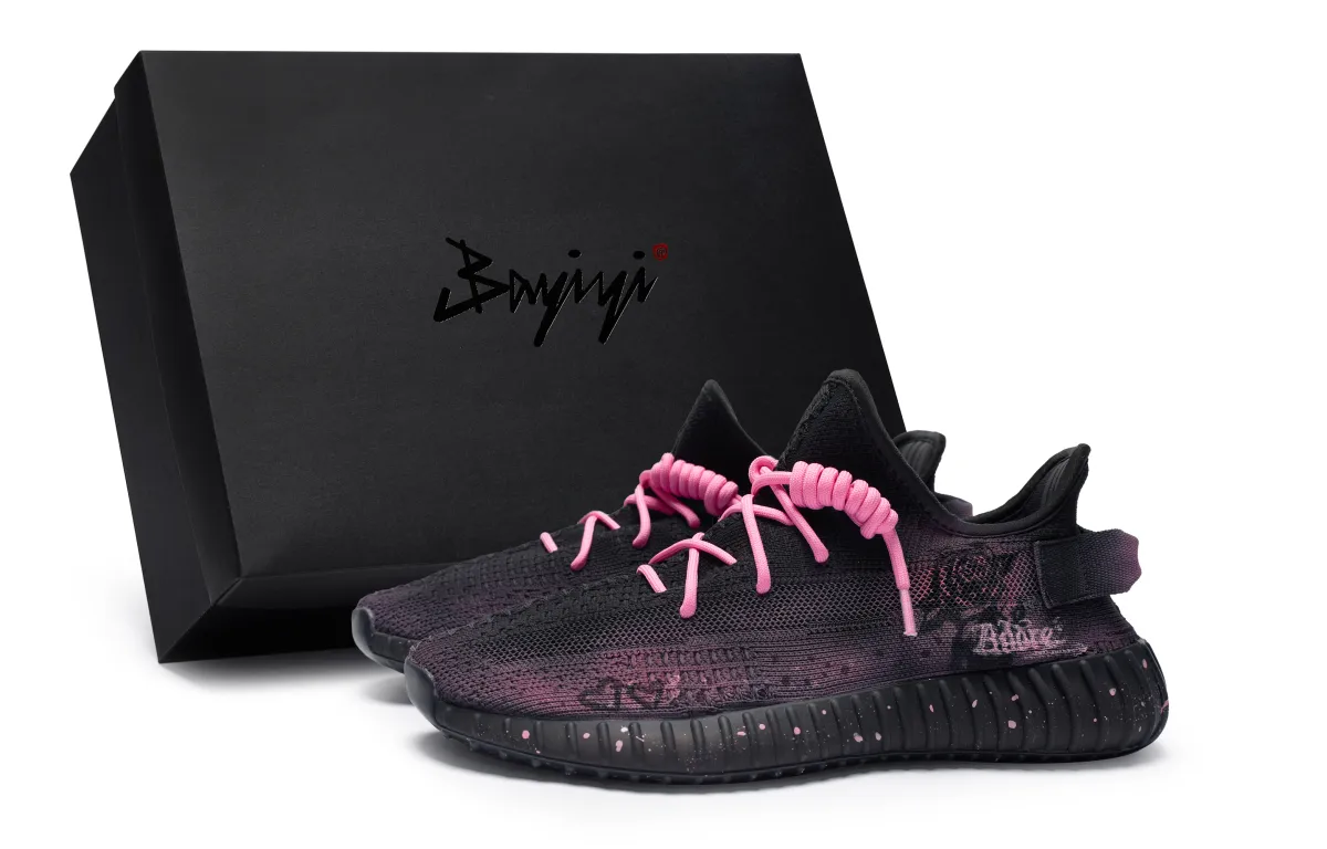 Adidas Originals Yeezy Boost 350 V2 811 Manufacturing, Vows Rose Pink, Special Shoe Box Low top Casual Shoes Unisex