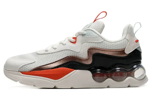 ANTA Casual Shoes Men's Low Top Ivory White/Rose Gold/Black