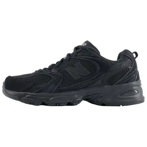 New Balance NB 530 comfortable, soft and wear-resistant lifestyle shoes for men and women, black