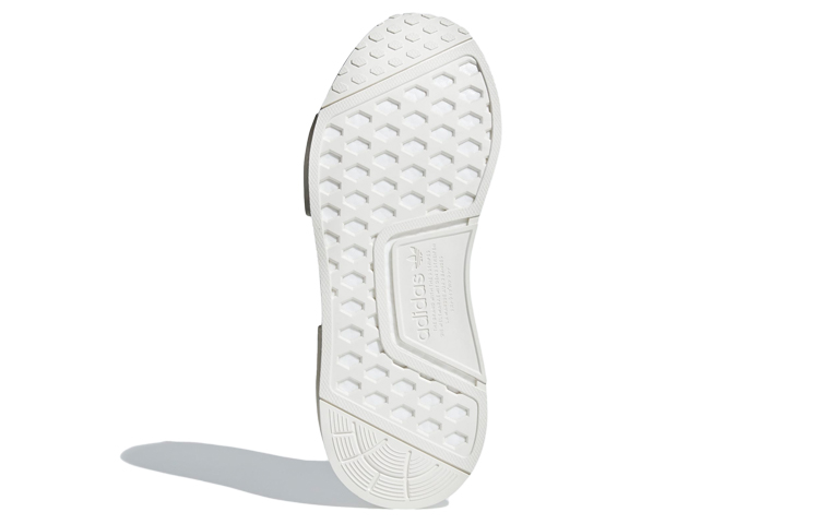 Женские кроссовки adidas originals NMD CS1 Primeknit (бело-фиолетовые) — Белый / фиолетовый — фото 6