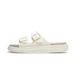 Li Ning Slip Resistant Abrasion Resistant Slip Resistant Abrasion Resistant Slide Slippers Men's Ecru Gray