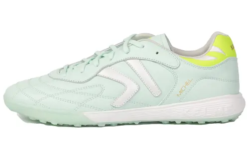 KELME TF Turf Slip Resistant, Abrasion Resistant, Breathable Soccer Shoes Unisex Mint Green