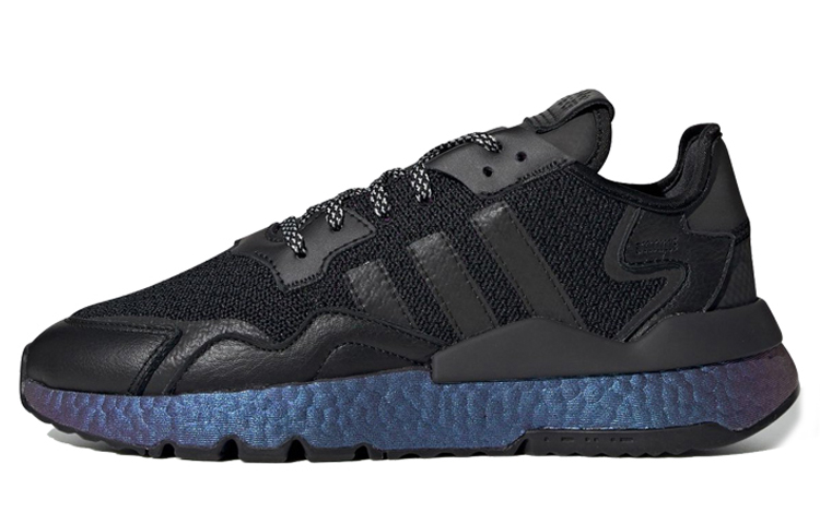 Кроссовки adidas adidas originals Nite Jogger (черный/синий)