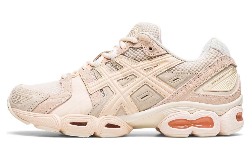 ASICS Gel Nimbus 9 Oatmeal White Peach Women's