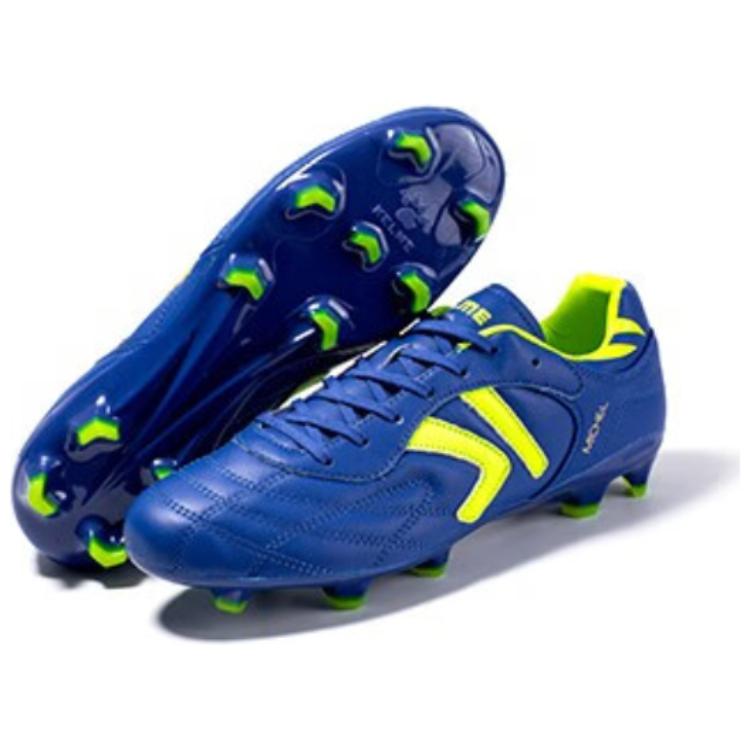 KELME FG Firm Ground Cow Leather, Synthetic Leather Slip Resistant Abrasion Resistant Slip Resistant Abrasion Resistant