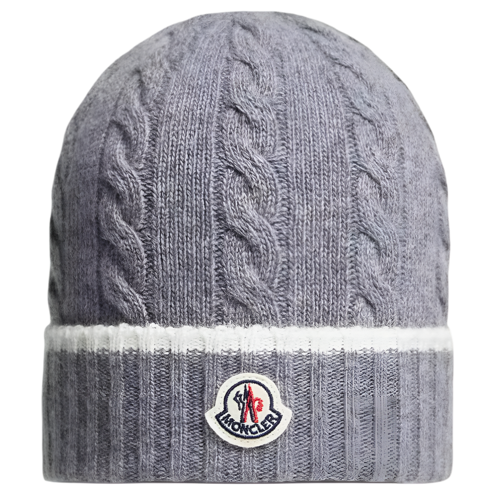 Шапка Moncler (серая)