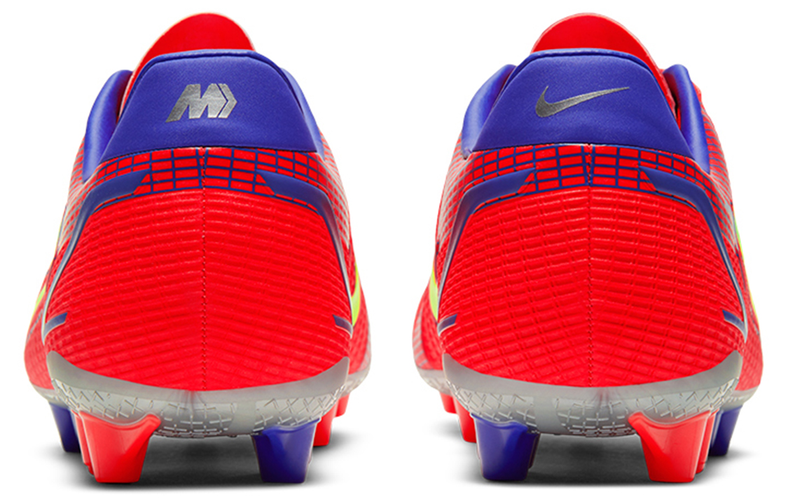 Мужские бутсы Nike Mercurial Vapor 14 Academy AG (красно-зеленые) — Красный / зелёный — фото 5