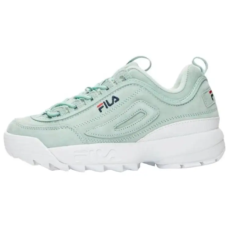 FILA DISRUPTOR II PREMIUM Abrasion Resistant Low top Casual Shoes Women's Turquoise