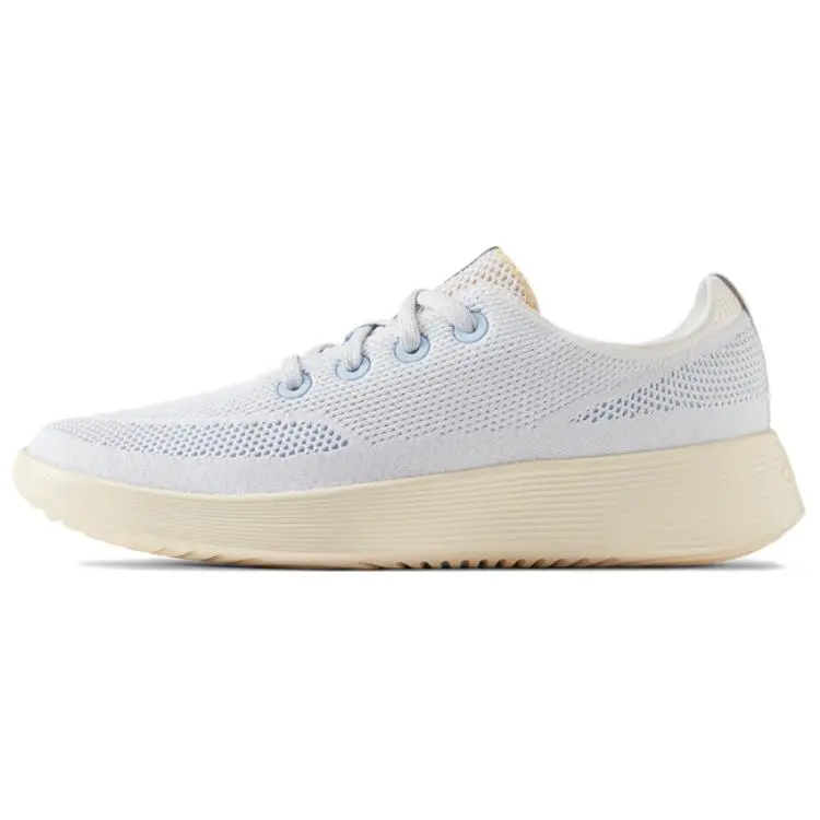 Allbirds Tree Runner Slip Resistant Abrasion Resistant Low top Casual Shoes Unisex Bubble White