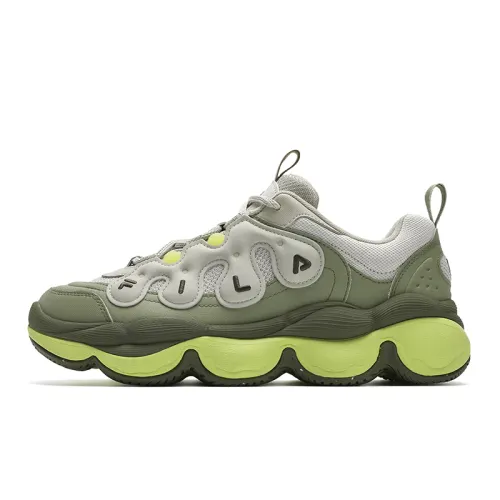 FILA PEASE Pea Shoes Low top Casual Shoes Men's Gray Green
